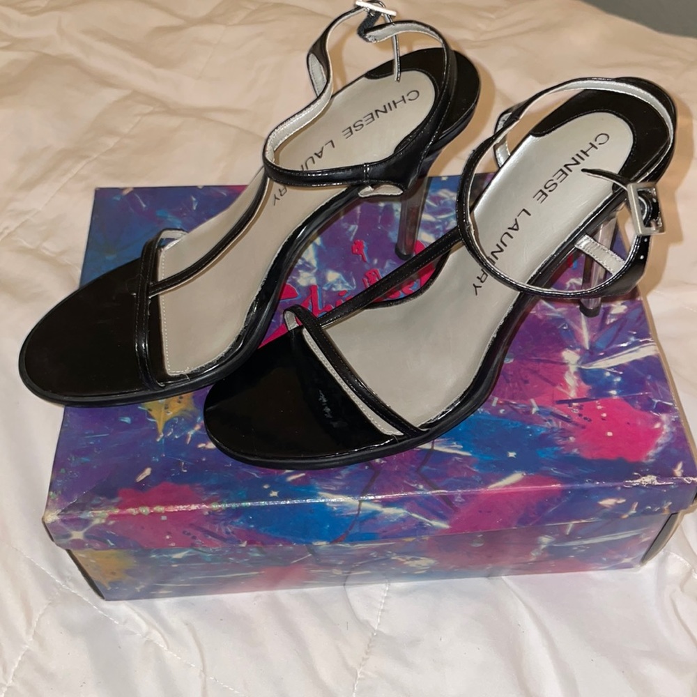 Chinese Laundry Passion Open Toe Stilettos Size 81/2